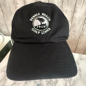 Pebble Beach Golf Links Hat Cap Mens Baseball Cap OS Ahead Special Edition Lgtwt